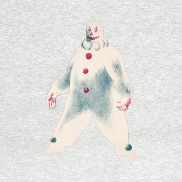 Creepy Clown Drawing by ArianJacobs